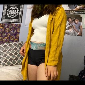 Yellow Cardigan